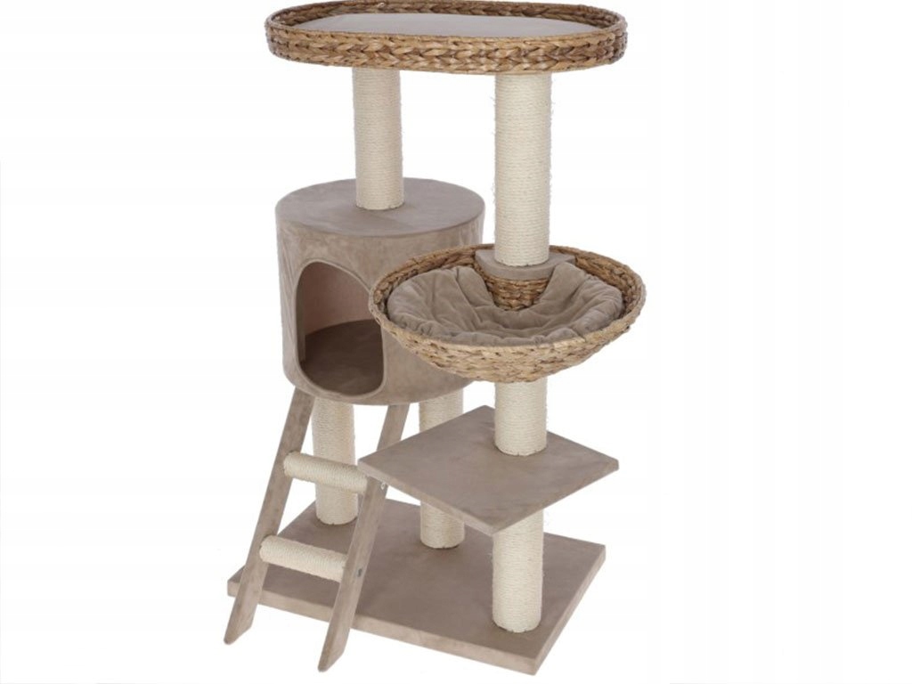 Levně Škrabadlo pro kočky Kerbl 84438 Banana Leaf Waxy, 104x60x40 cm