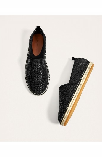 ZARA CZARNE BUTY ESPADRYLE Z JUTOWA PODESZWA 40 Kod producenta 2811/202