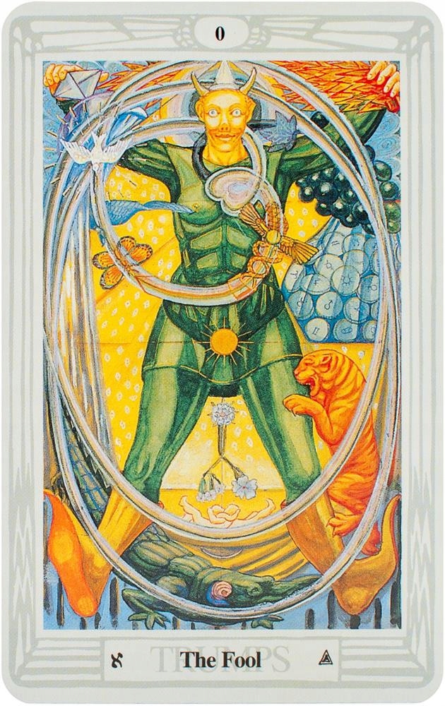 Aleister Crowley THOTH TAROT pocket - karty tarota ORYGINALNE! Stan opakowania oryginalne