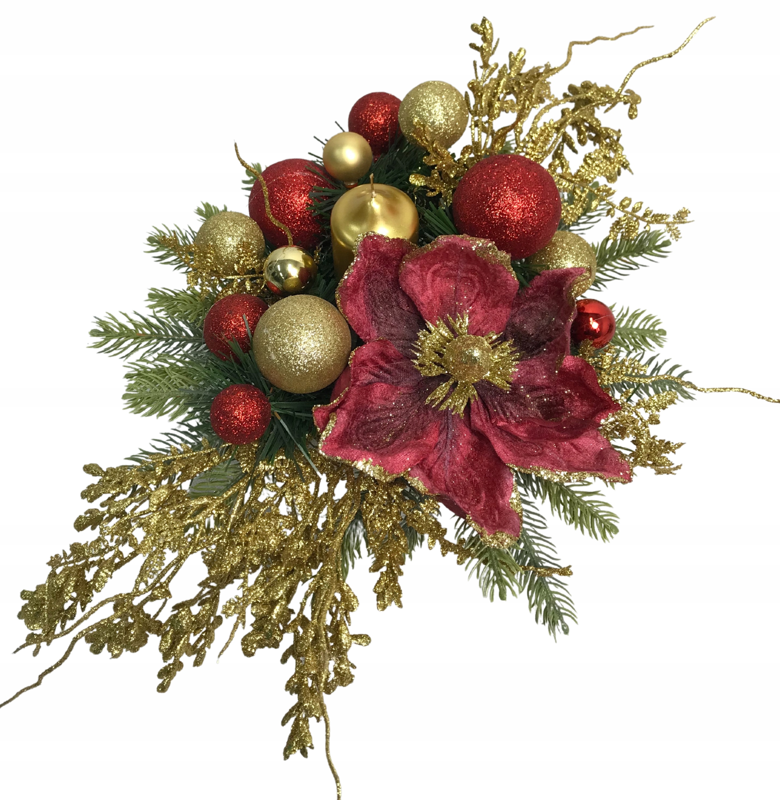 STROIK ŚWIĄTECZNY BOŻONARODZENIOWY OZDOBA NA STÓŁ