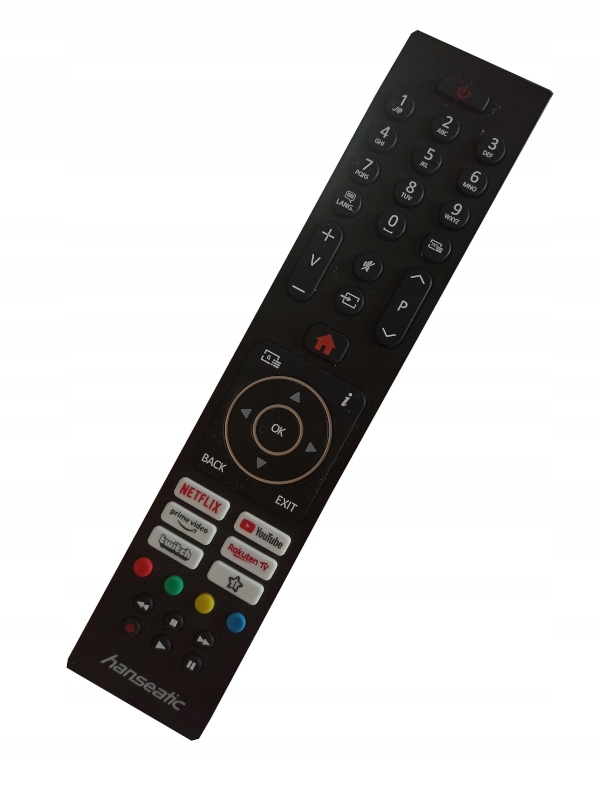 SMART TV LED 43 Hanseatic 4K HDR DVB-T2 HEVC ATMOS Kolor czarny