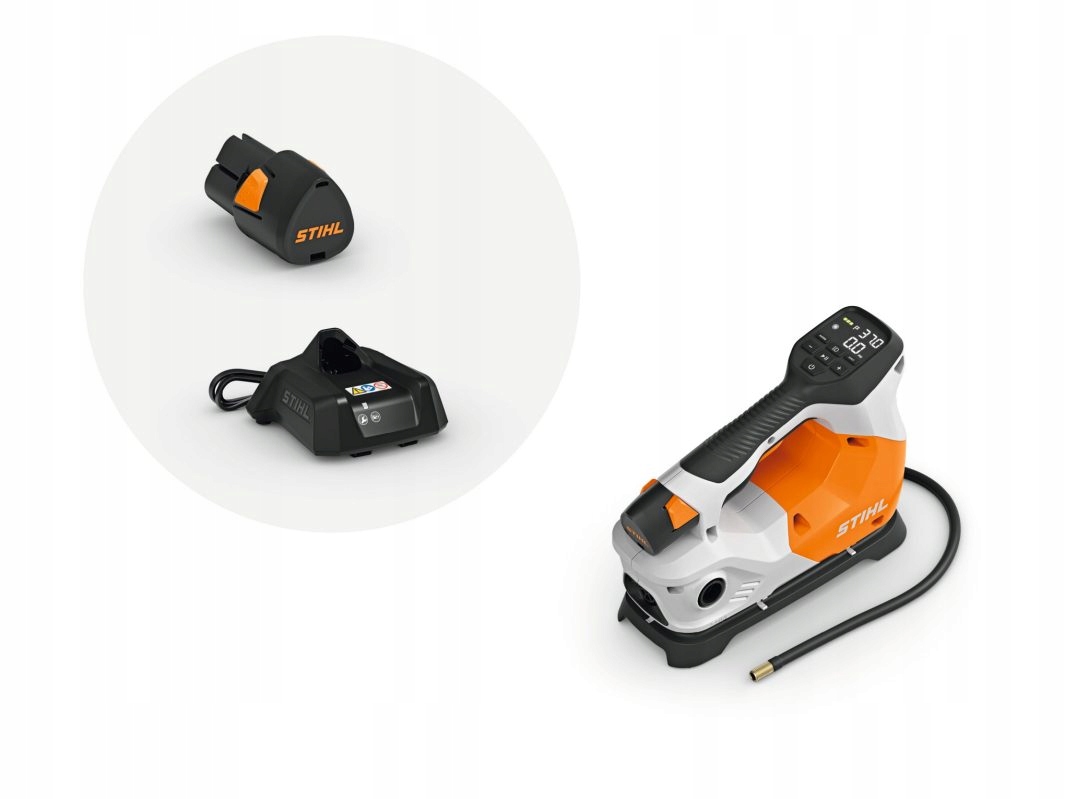 Bezolejový kompresor Stihl Koa 20 Set 0 l 10,3 bar Akumulátor A Nabíjačka