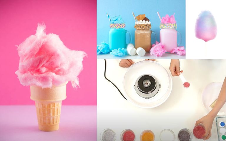 MASZYNA MASZYNKA DO WATY CUKROWEJ CUKIER PATYCZKI Model AM-6214A