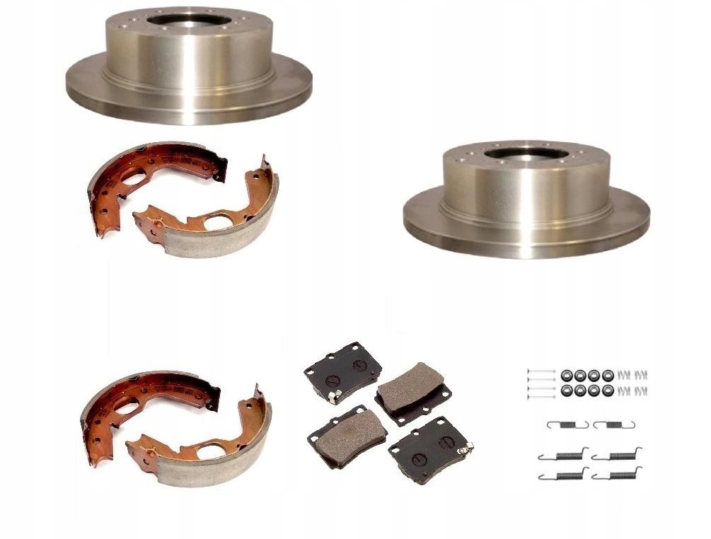 Kotouče Čelisti Mitsubishi Pajero Sport I K90 1996-2009 Zadní Sada