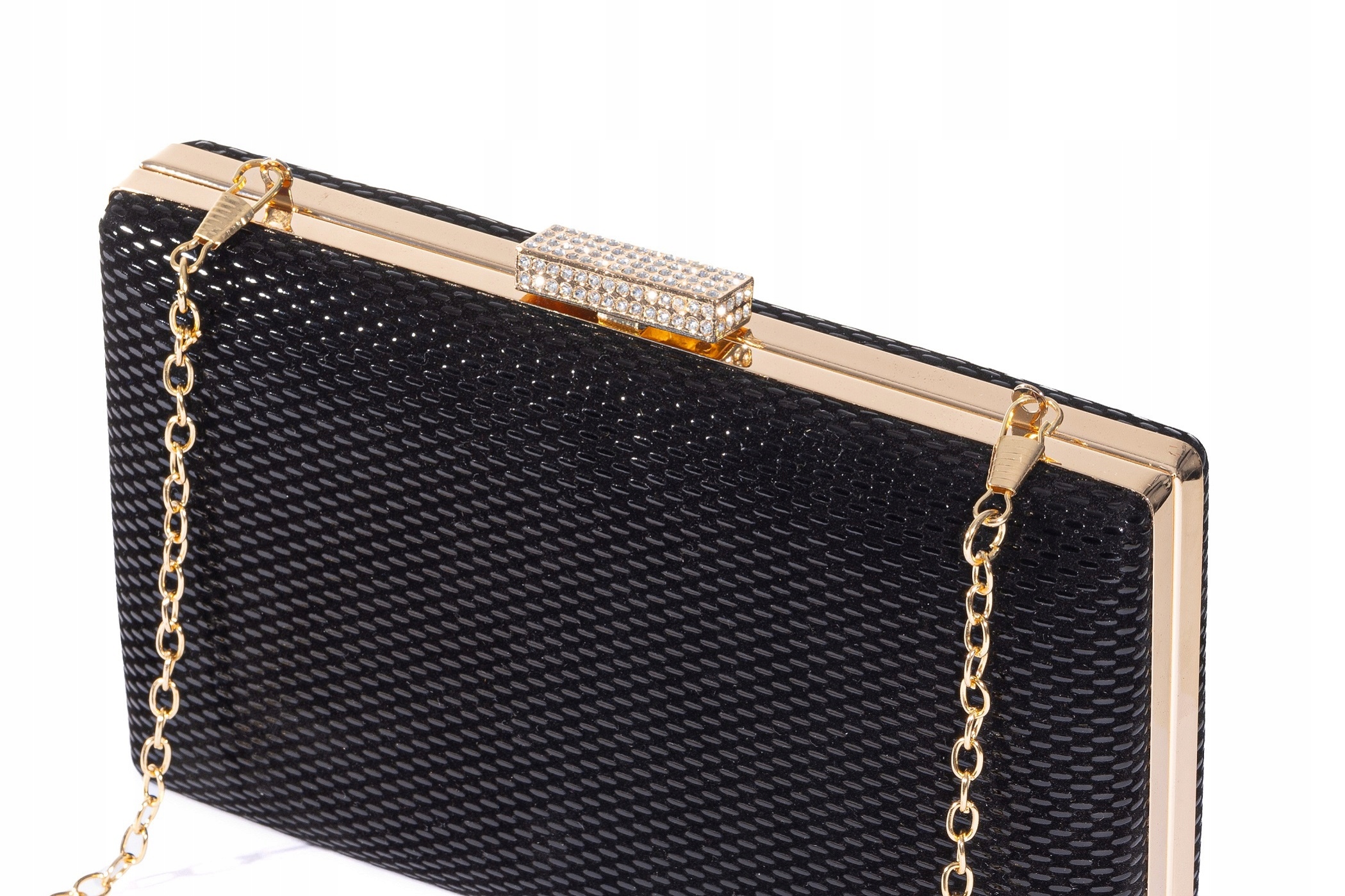 PUZDERKO KOPERTÓWKA TOREBKA NA ŁAŃCUSZKU WIZYTOWA NA TELEFON MINI Materiał dominujący skóra ekologiczna