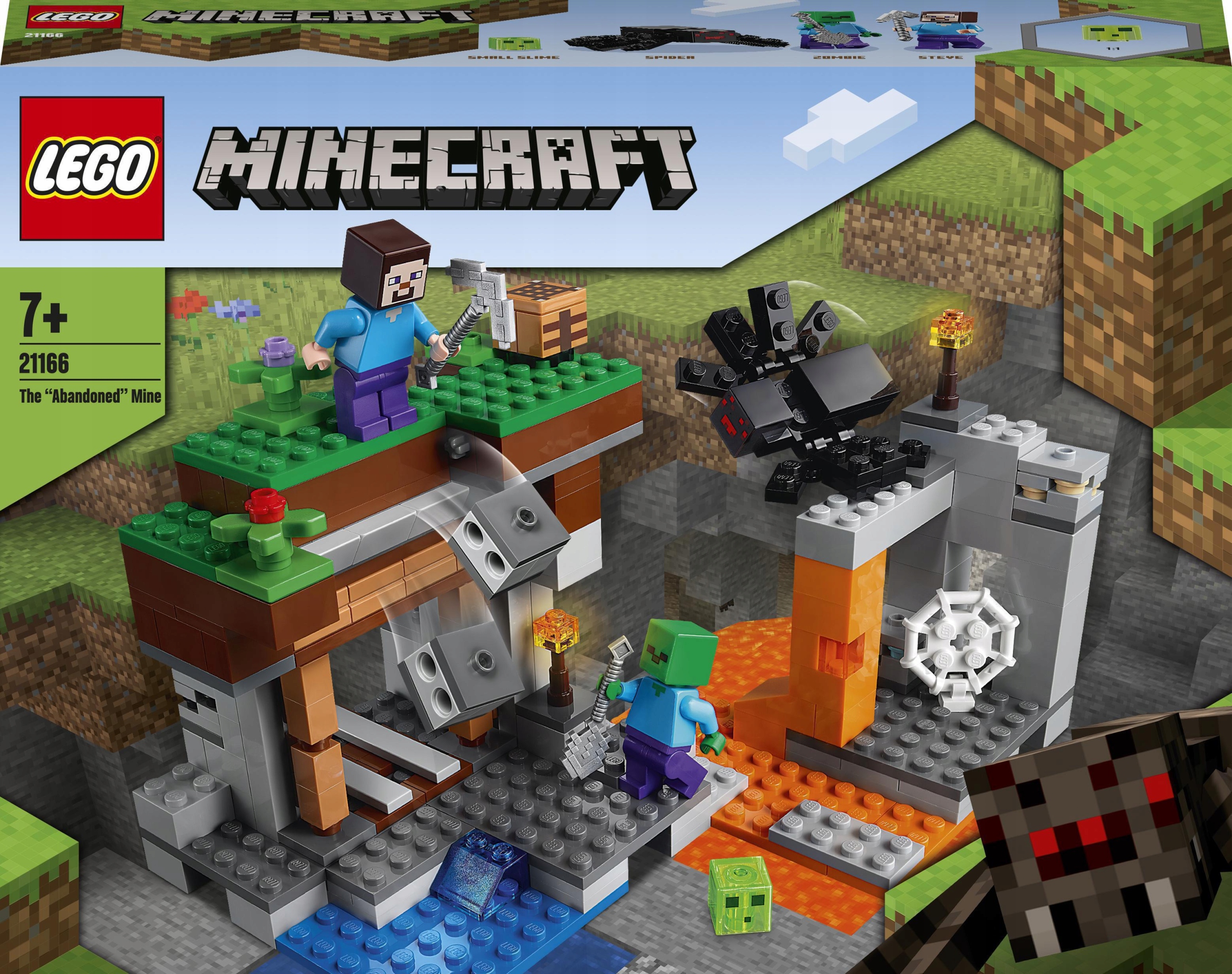 

Lego Minecraft „Opuszczona” kopalnia 21166