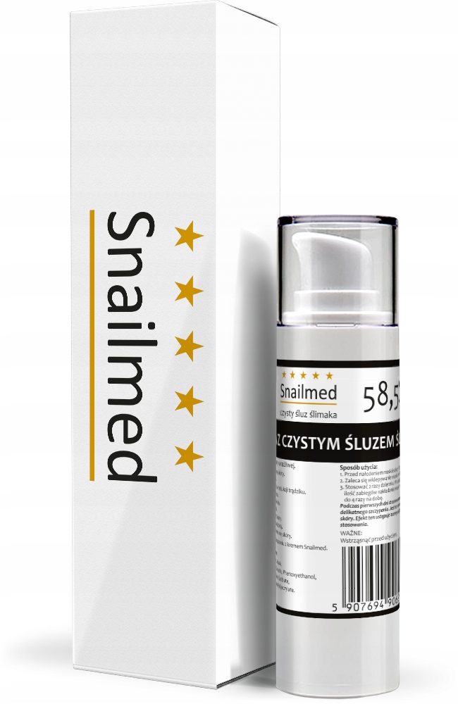 

Maska do twarzy na noc ze śluzem ślimaka Najlepsza