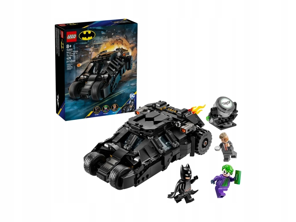 Lego 76303 Heroes Batman vs Joker a tváře