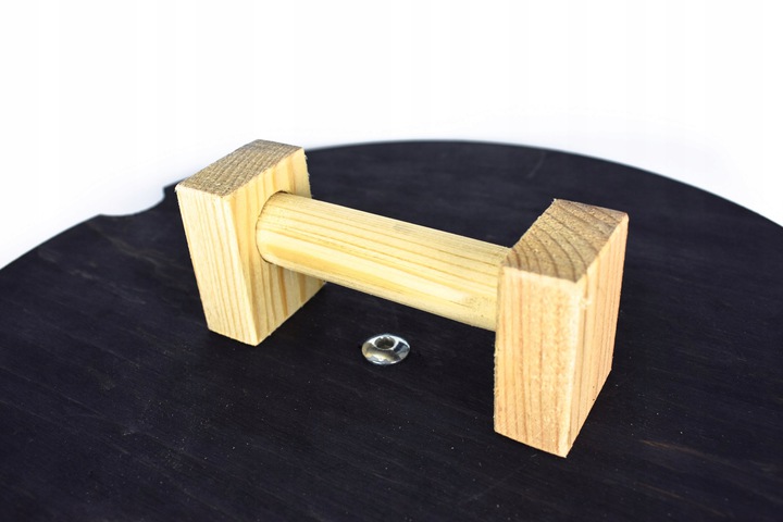 TARCZA DREWNIANA OKRĄGŁA 33cm RYCERZA NIEBIESKA Marka inna marka