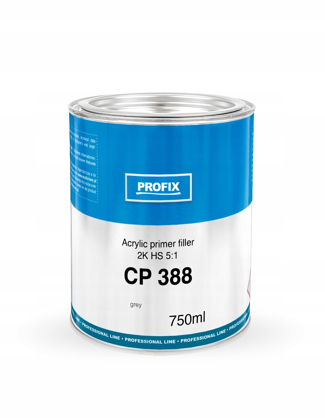Profix Podkład akrylowy szary CP388 2K Hs utwardzacz CP285 Kpl 0.9L