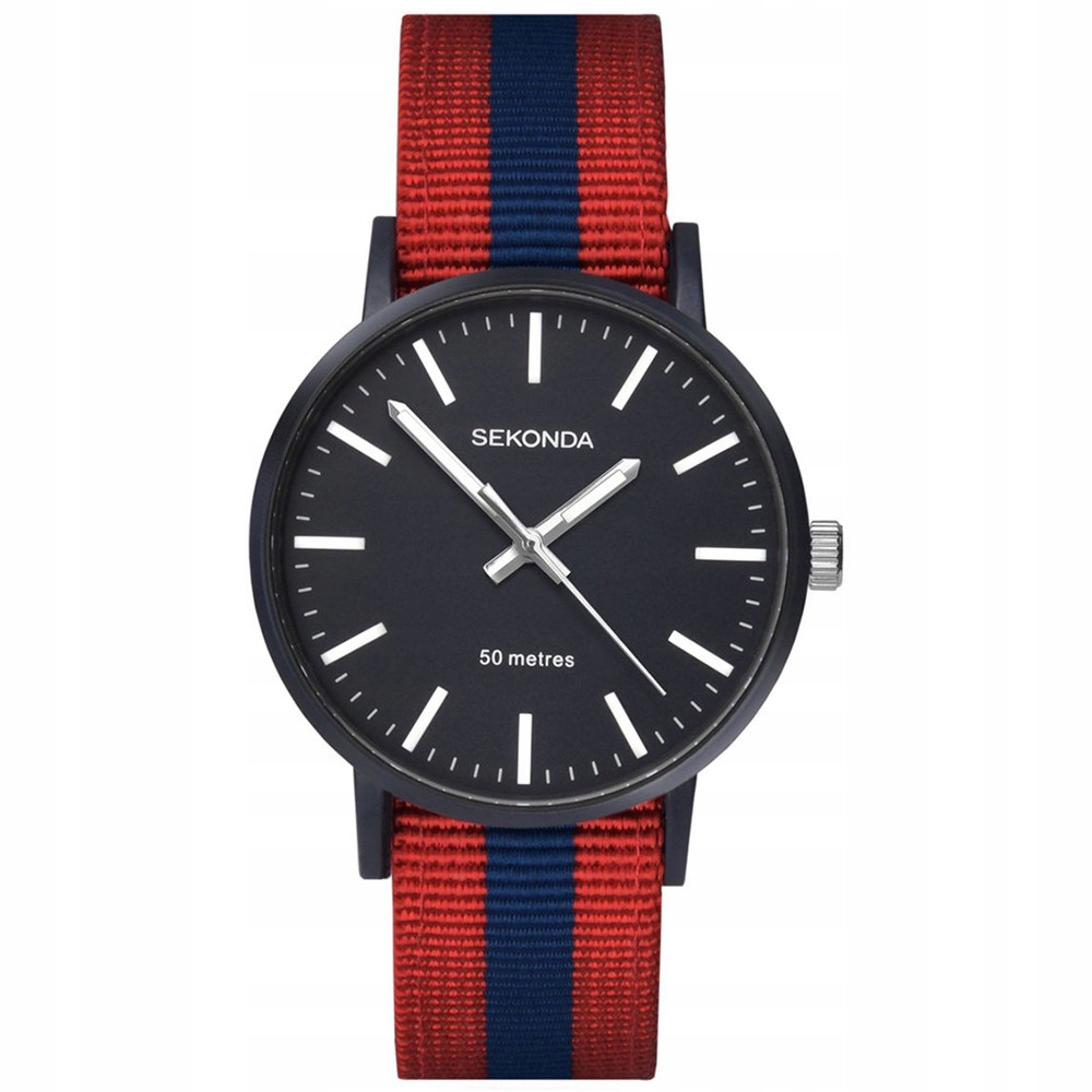 Pánské Hodinky Sekonda 1582 modrý pásek
