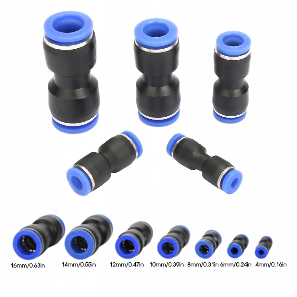 SZYBKOZŁĄCZKA PNEUMATYCZNA NA WĄŻ ZESTAW 50SZT. Marka inna