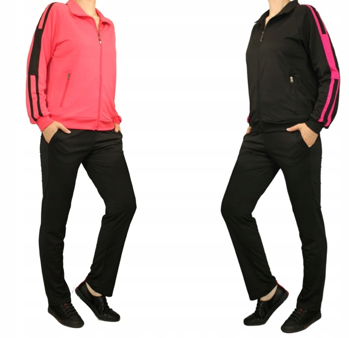 DAMSKI KOMPLET DRESOWY MIX KOLOR ROZMIAR L Marka bez marki