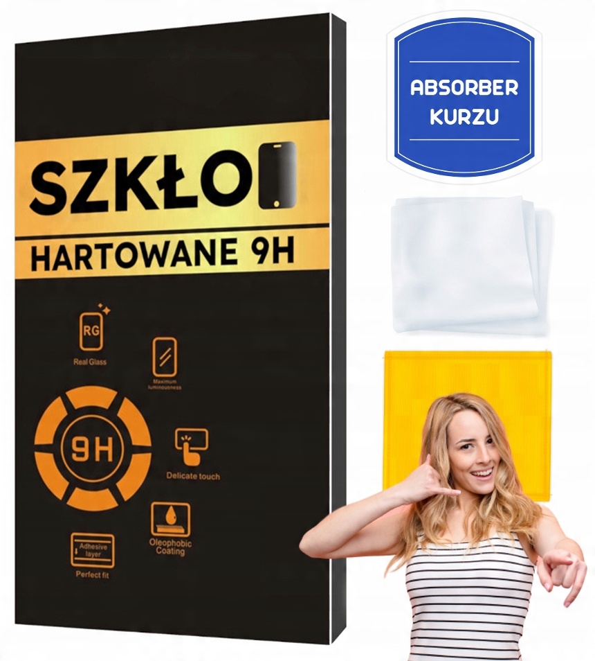 

Szkło Hartowane 9H do Galaxy S23 Ultra Mocne
