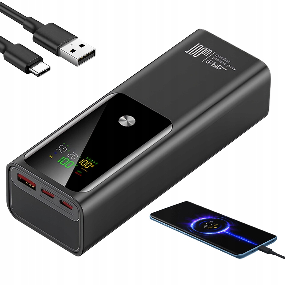 Powerbank Nabíječka 100W Pd 20000MAH Dva Nabíjecí Porty