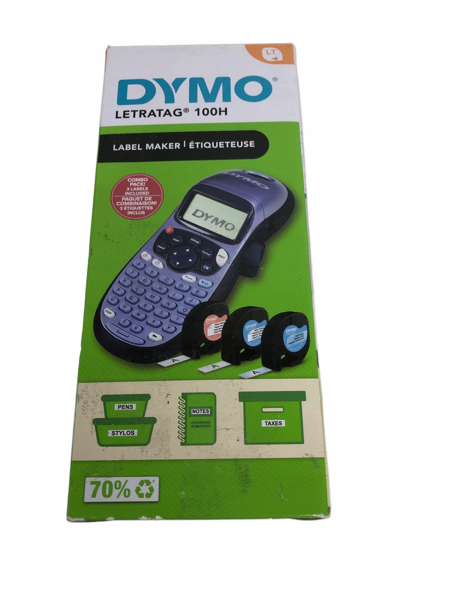 DRUKARKA ETYKIET DYMO LETRATAG LT-100H