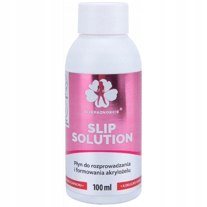 Slip solution liquid płyn do akrylożelu poly 100ml