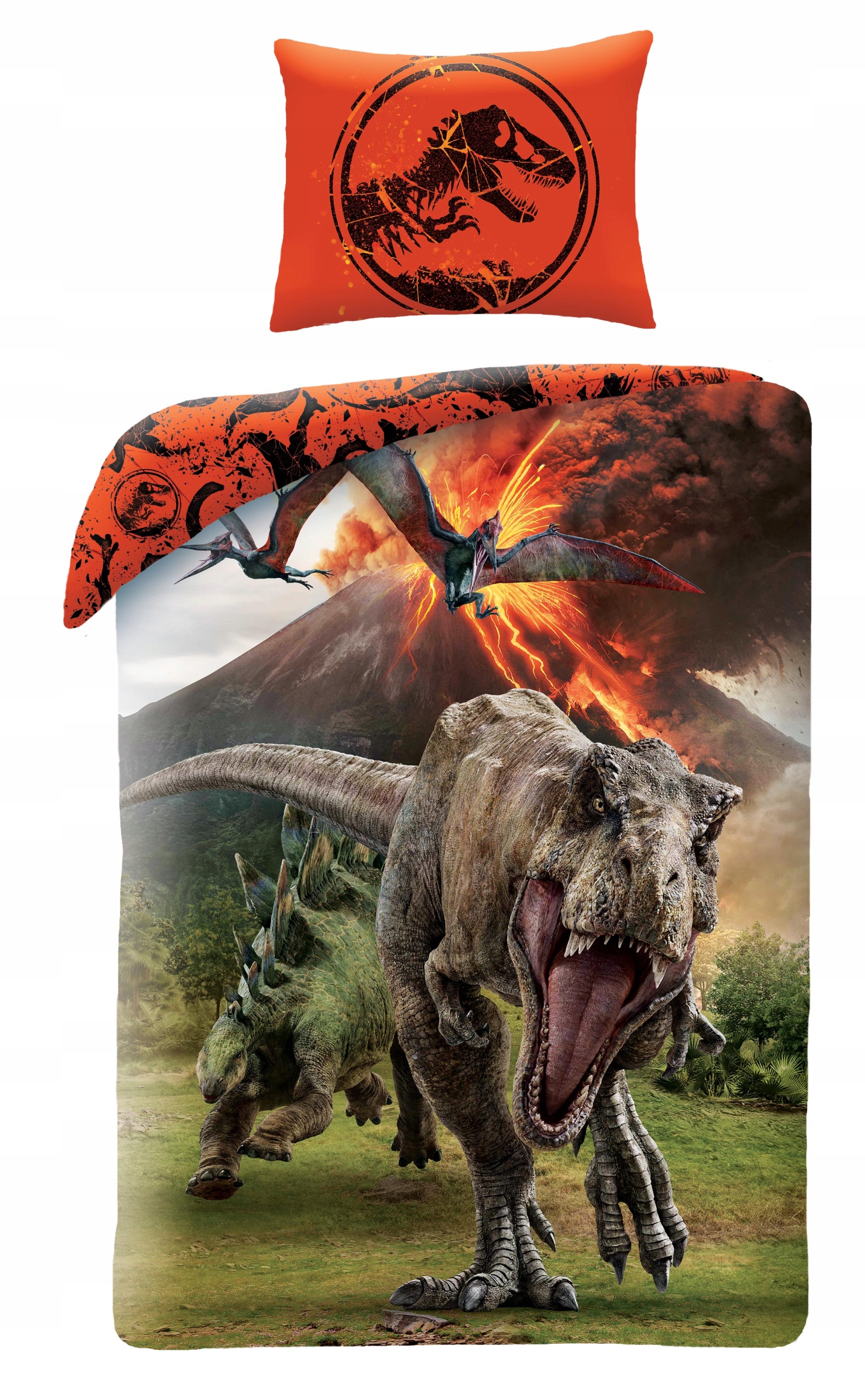 135x200 Pościel Jurassic World Park Dinozaury 9100