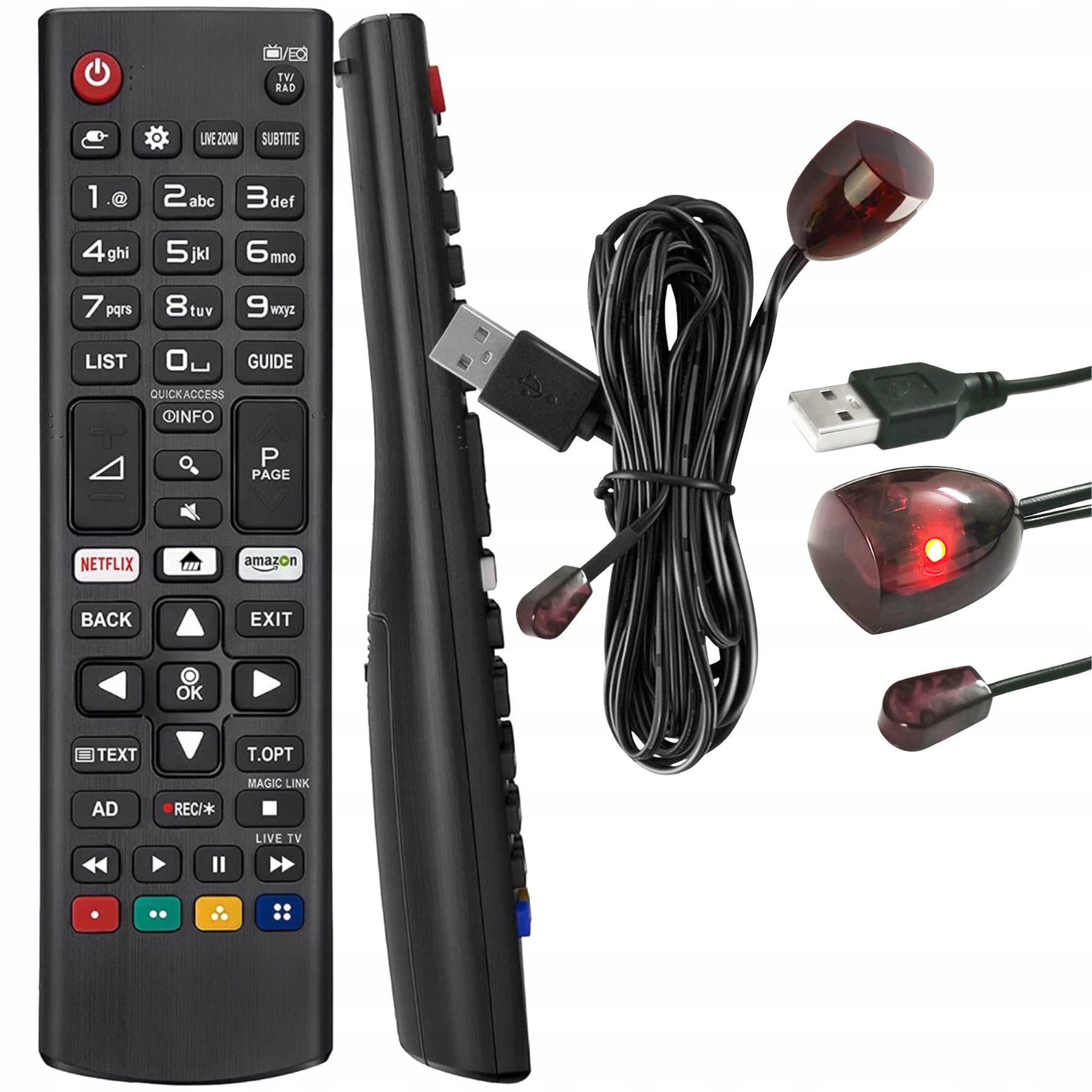 Dálkový Ovladač AKB75095308 Pro Lg Univerzální 49UK6470 50UK6300 Ir kabel