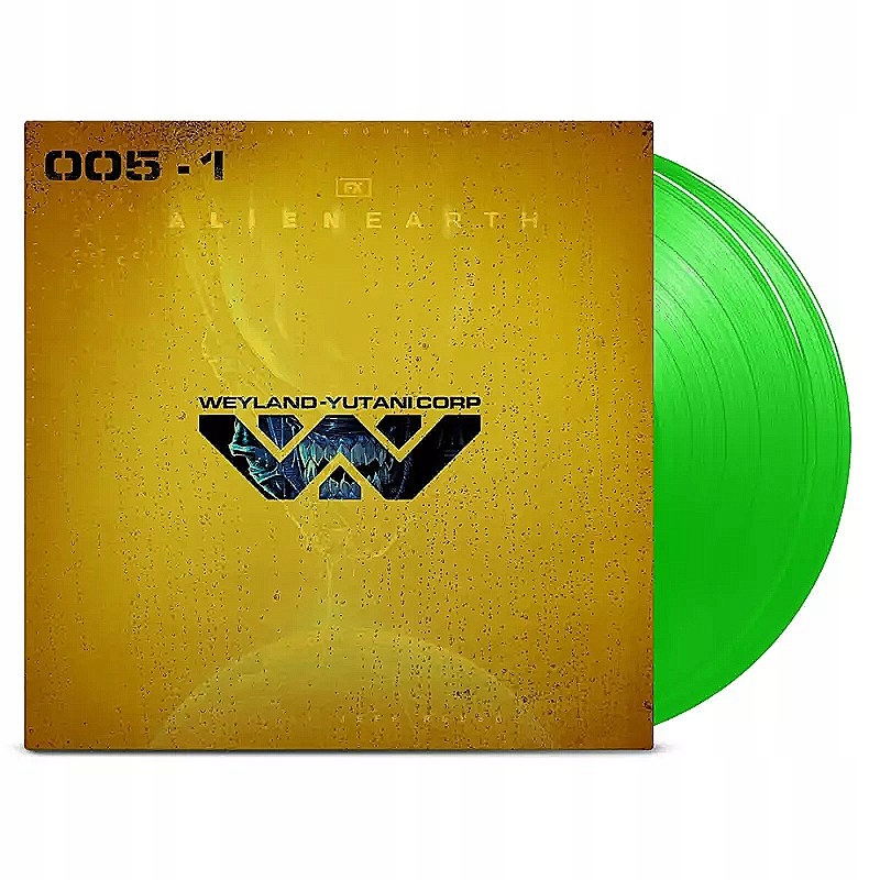 2LP Jeff Russo: Alien: Earth (Original Soundtrack) Neon Green Vinyl 'Acid f