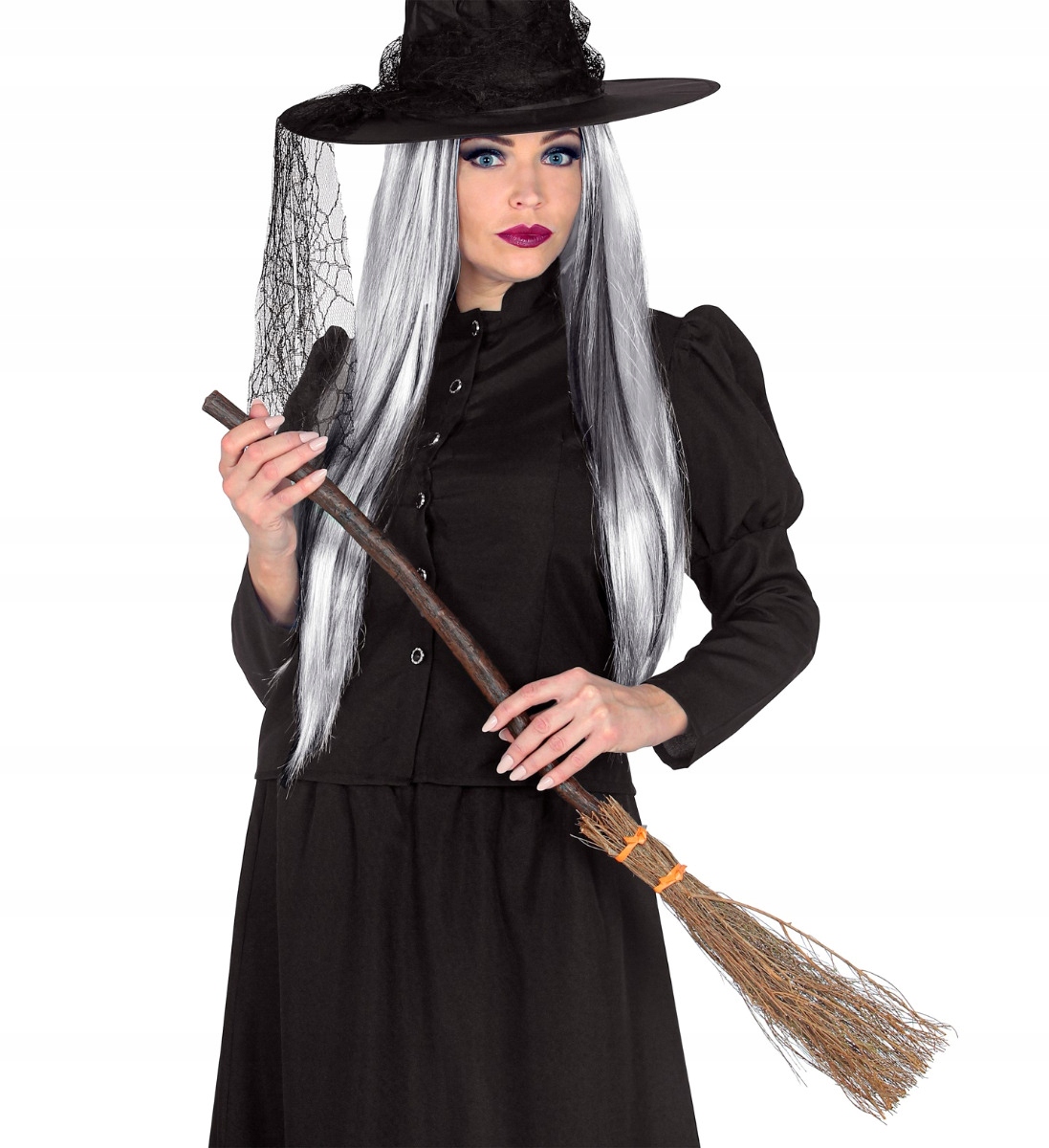 Miotła Czarownicy Wiedźmy Baby Jagi 89cm Halloween Kod producenta 9835W
