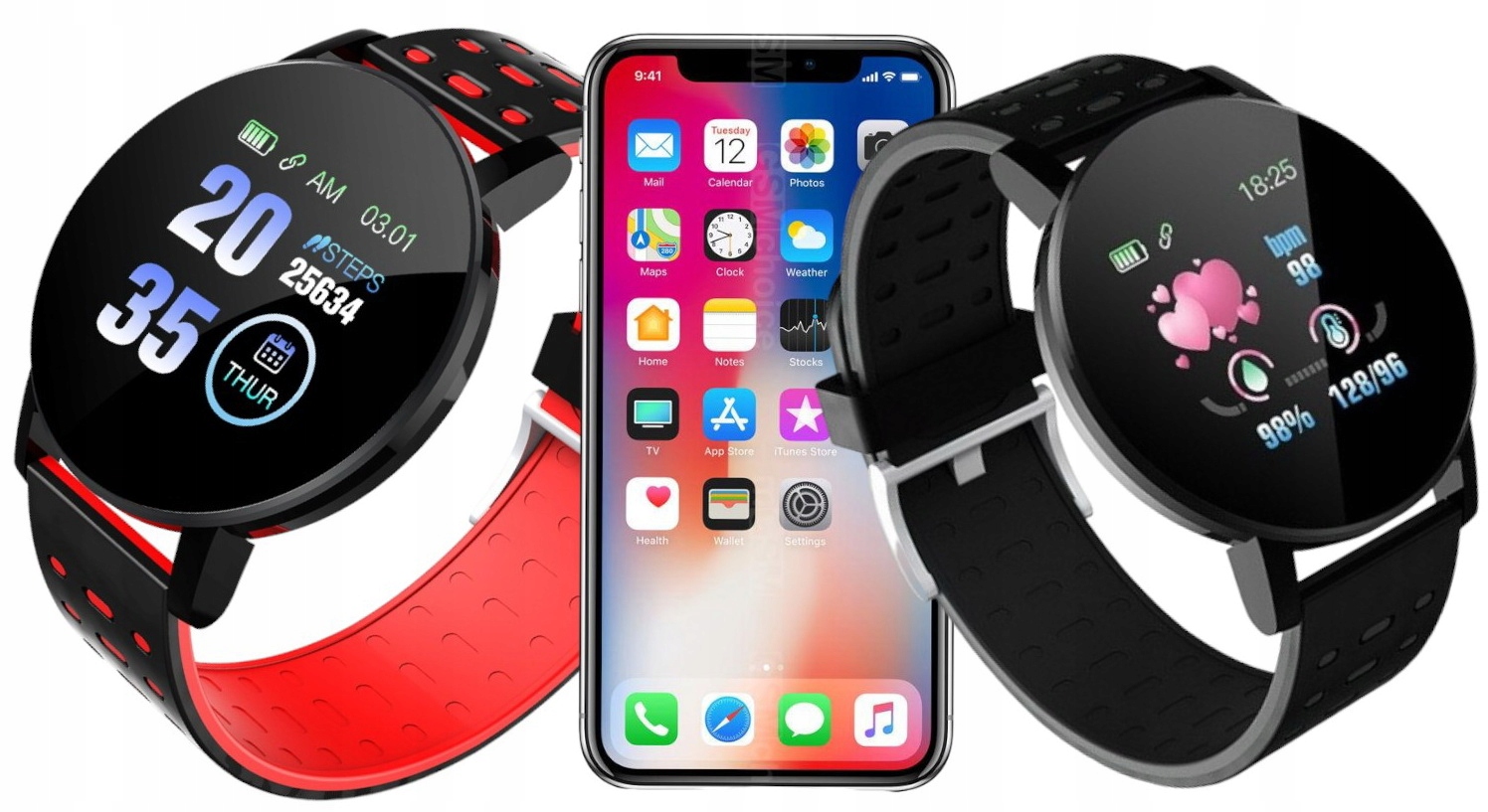 SKMEI MĘSKI ZEGAREK S-SHOCK LED SPORTOWY WOJSKOWY