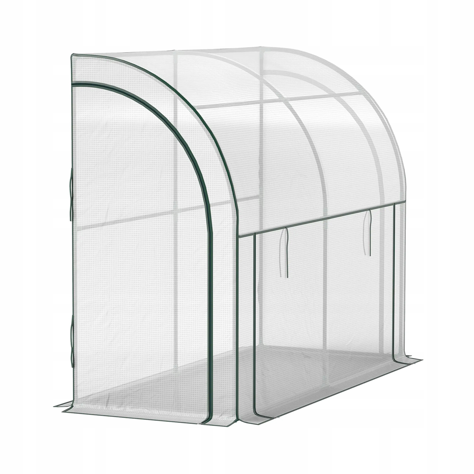 Aga Záhradný fóliovník k stene 200x80x157 cm