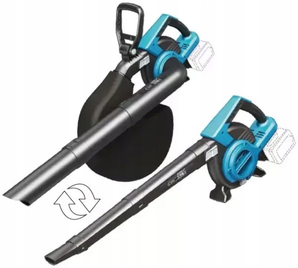 DEDRA DMUCHAWA ODKURZACZ DO LIŚCI 2x18V DED7194V Kod producenta DED7194V