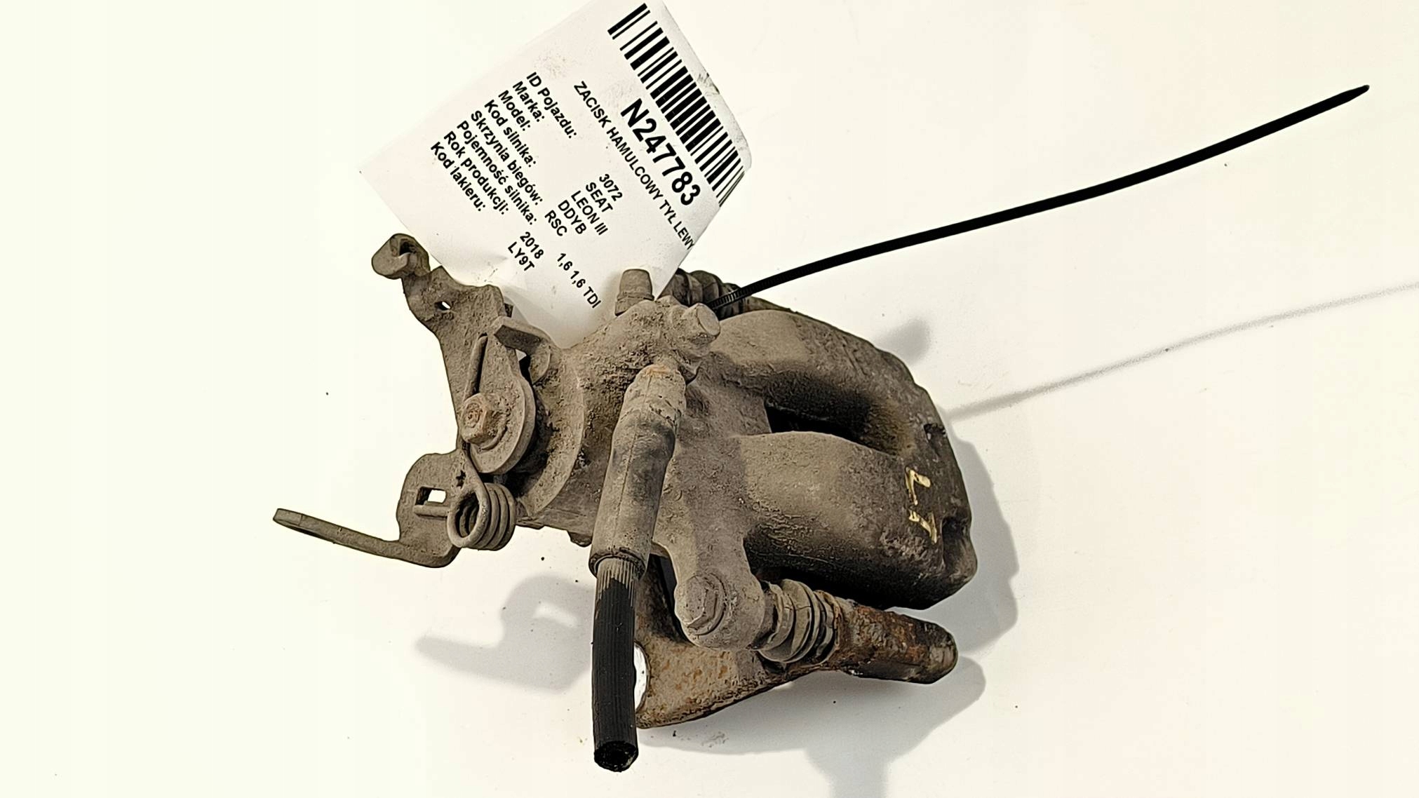 caliper brake rear part left SEAT LEON III