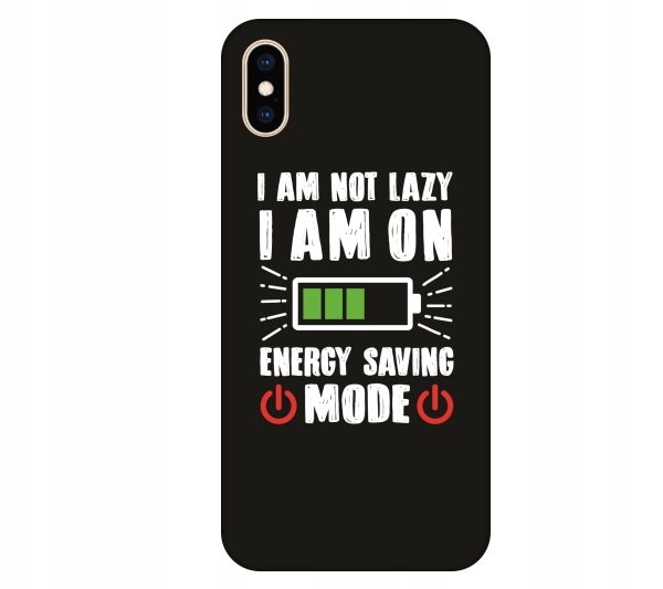 

Etui na telefon iPhone X / Xs Im not lazy