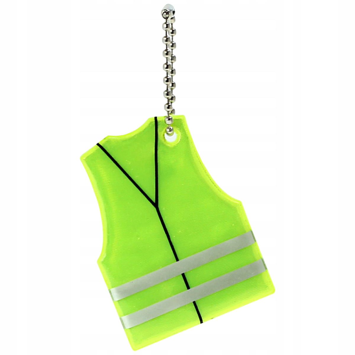 

Brelok, breloczek odblaskowy, kamizelka Żółta