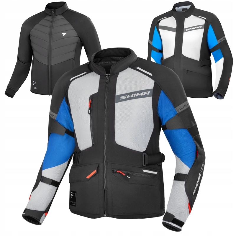 Turistická bunda Shima Alpha motocyklová, nepremokavá Darčeky