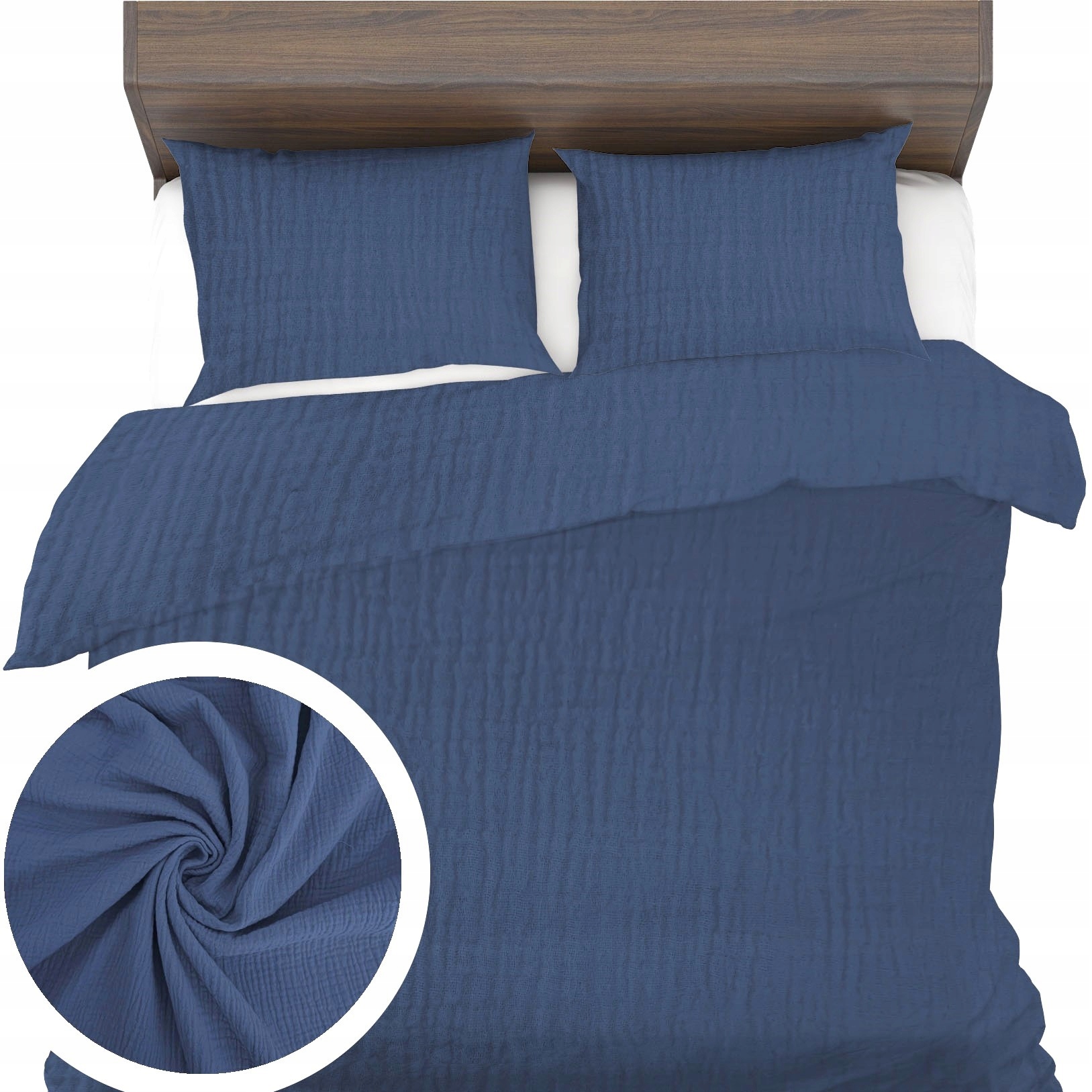 Povlečení Mušelín 140x200+1x40x60 Povlaky jemné prodyšné eko mušelínové