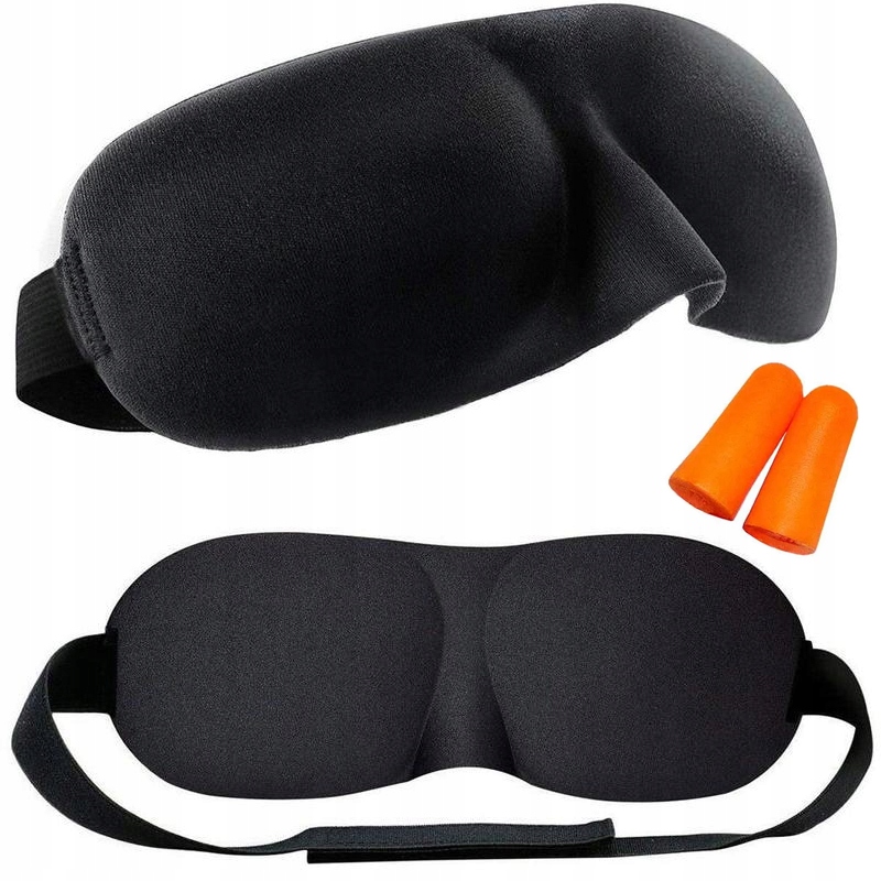 

Maska Opaska Na Oczy Do Spania Komfort 3D +stopery