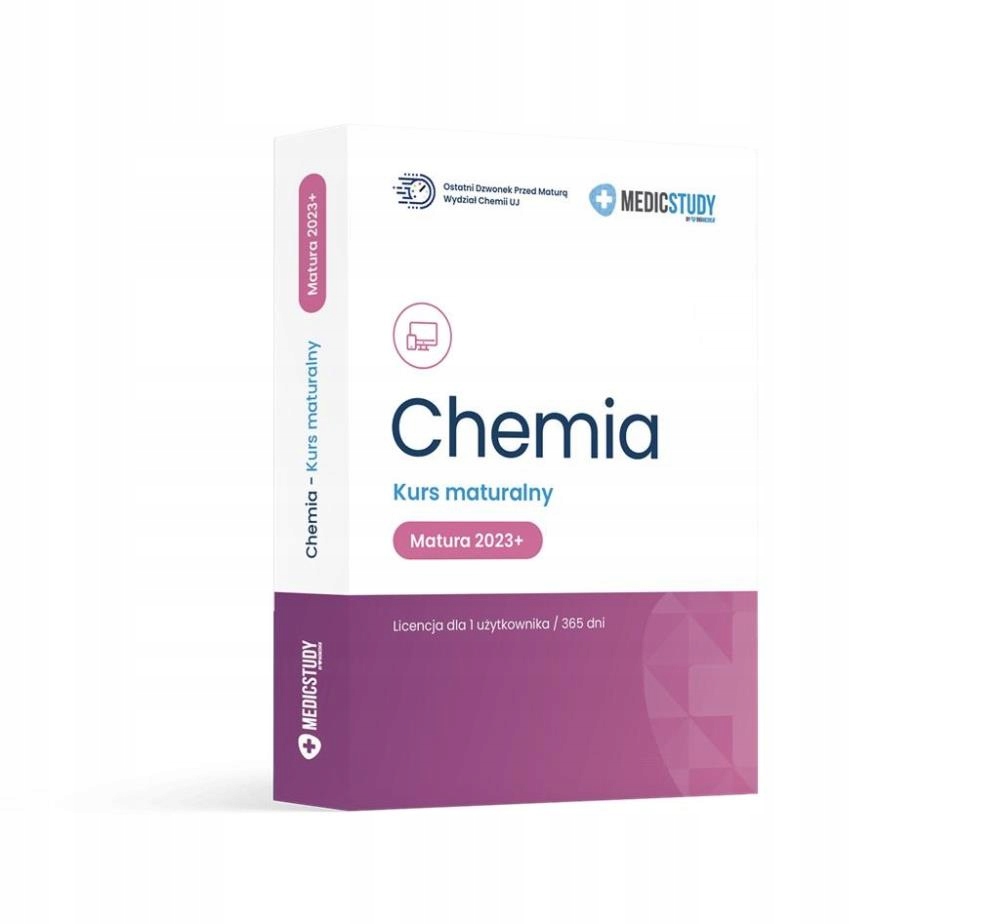 CHEMIA LO 1-4 KURS MATURALNY ONLINE MATURA 2023+ KAROL..