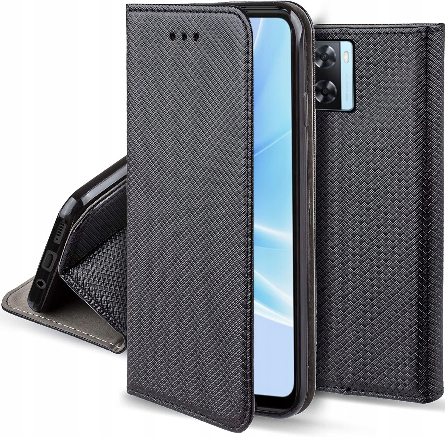 

Etui S-magnet Szkło do Oppo A57s A57 A77