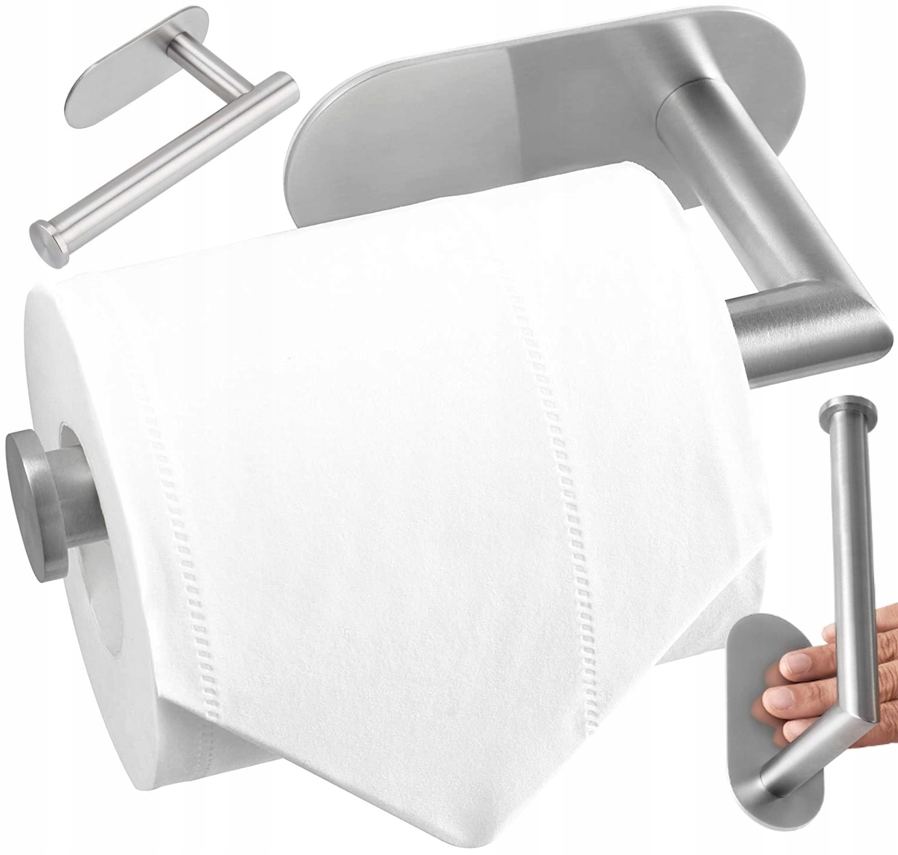 

Uchwyt Wc na papier Samoprzylepny Toaletowy Loft