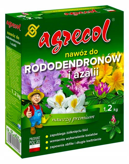 

Agrecol Nawóz Do Rododendronów Azalii Wrzos 1,2KG