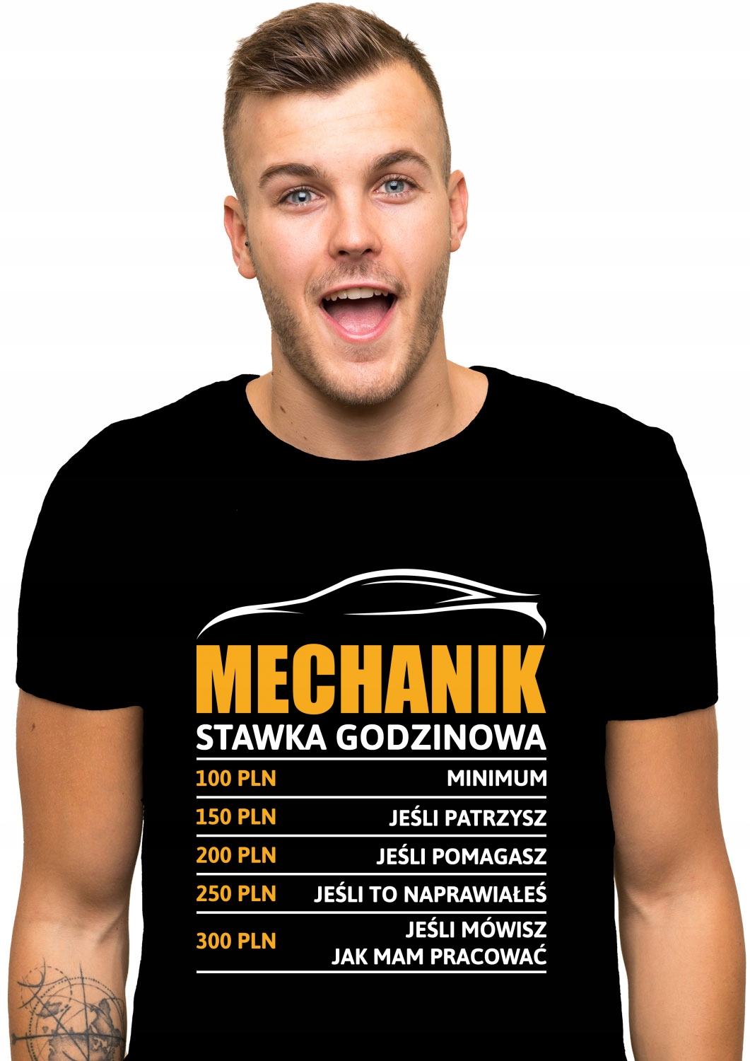 

koszulka Mechanik stawka godzinowa prezent