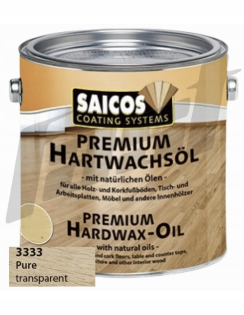 Saicos 3333 Tvrdý vosk olejový Pure 2.5L