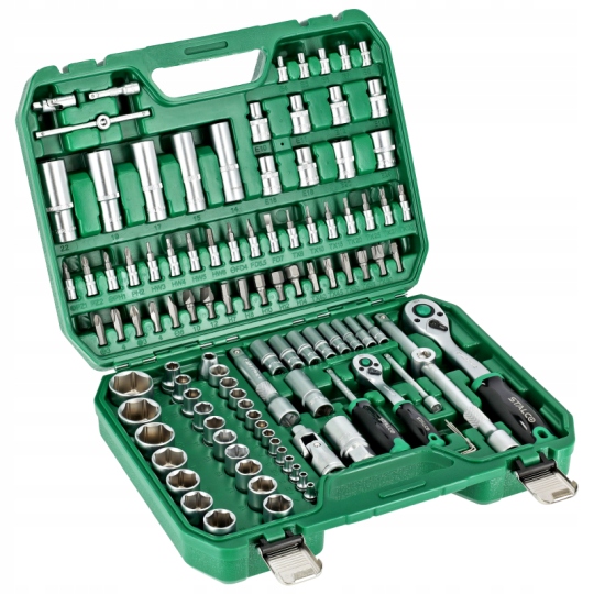 Sada Nástrčných Kľúčov Bmc 1/2''1/4'' račňa 90 zubov 110ks S011100110