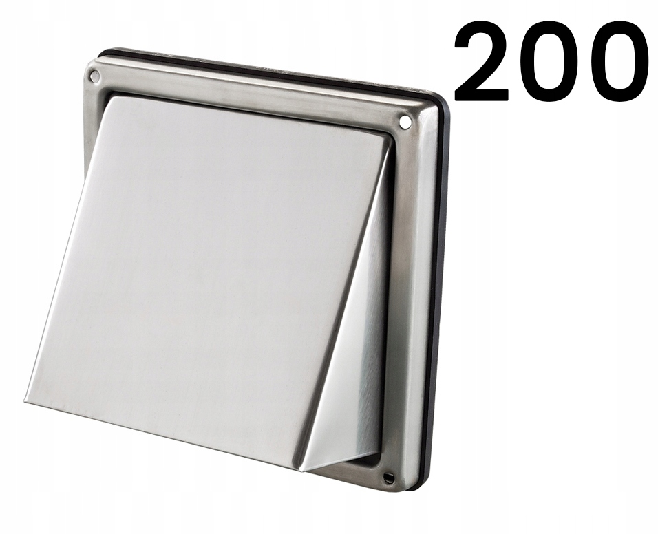 Čerpacia mriežka s klapkou, spätný ventil Sua, nerezová oceľ* Inox fi 200