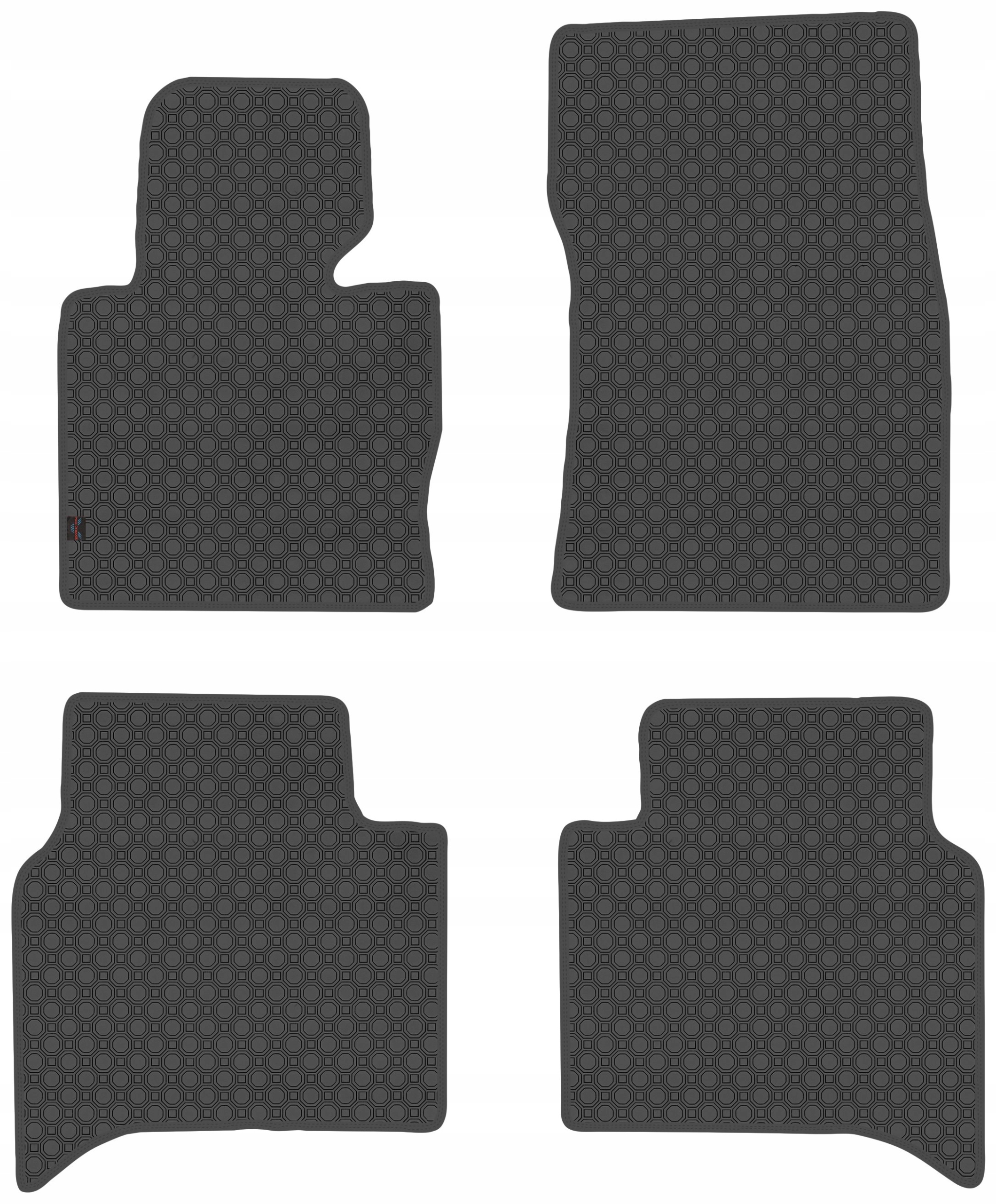 Коврики Max-Коврик резиновые 106279901700 4 el.