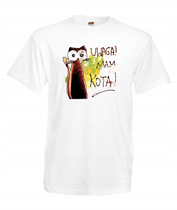 

S Koszulka Męska Koty Soft Kitty Śmieszne Wzory