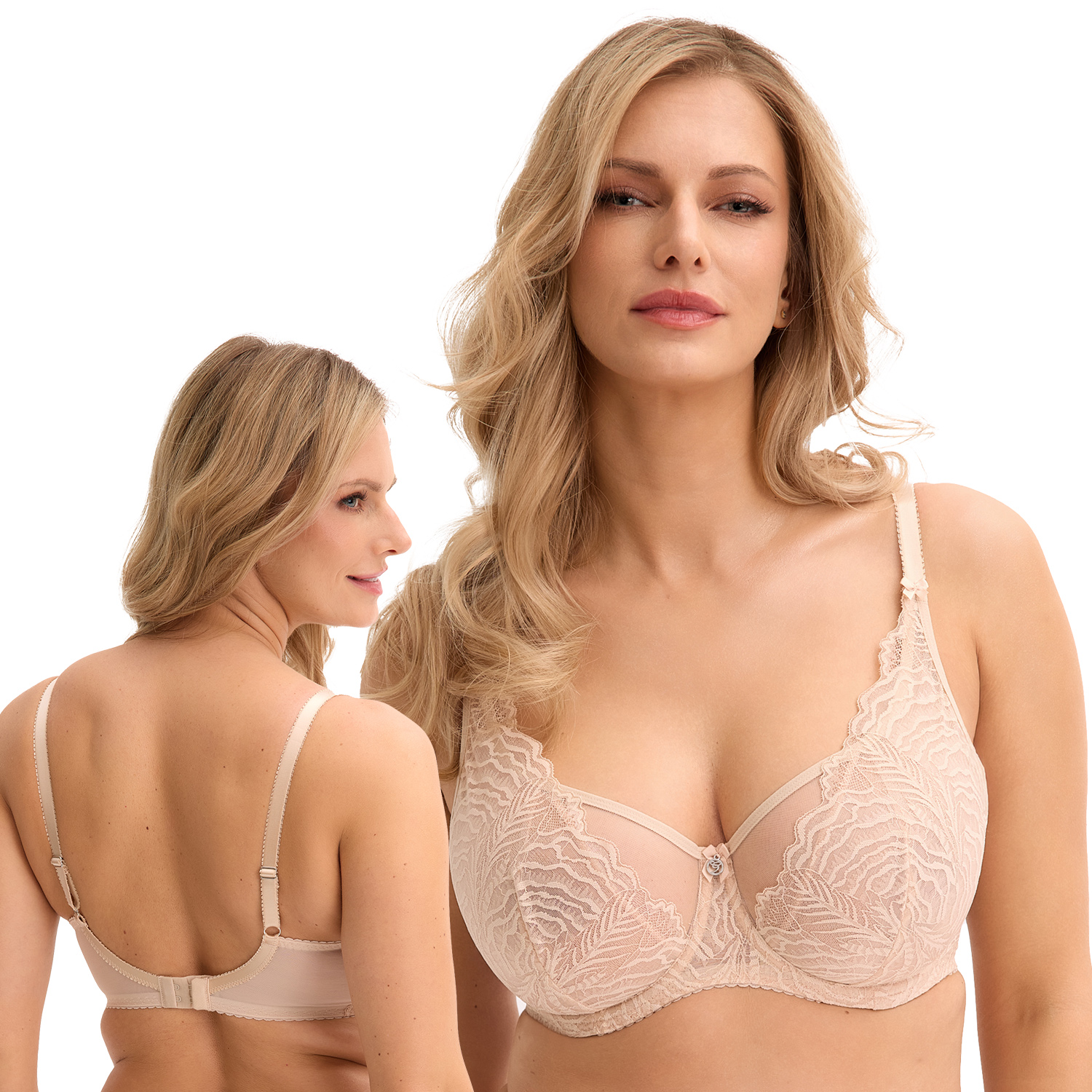 Gaia 1229 Jessia béžová 90F Měkká podprsenka