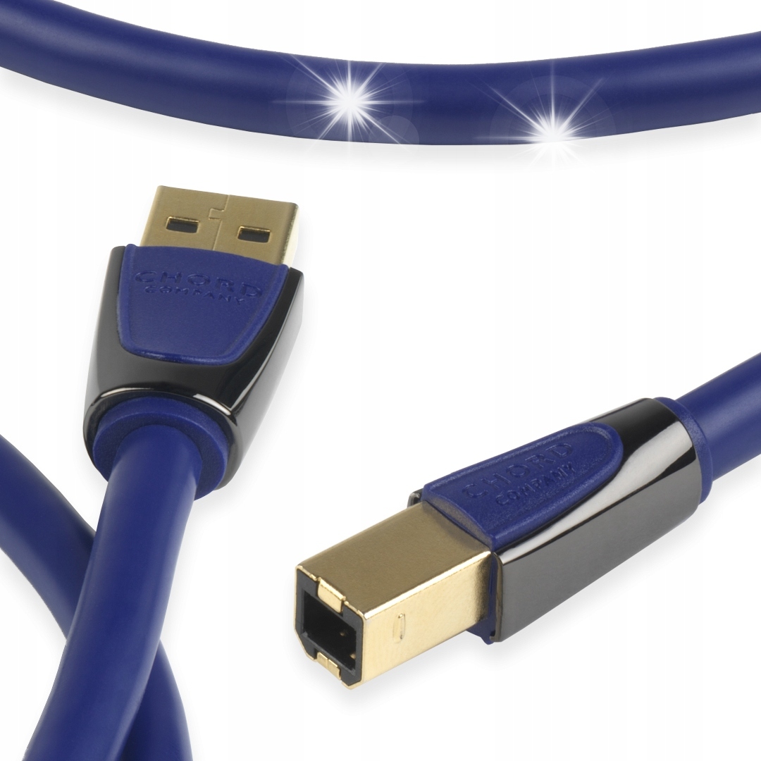 KABEL USB-A - USB-B DO DAC STREAMERA INTERFACE CHORD CLEARWAY USB A-B 0,75m