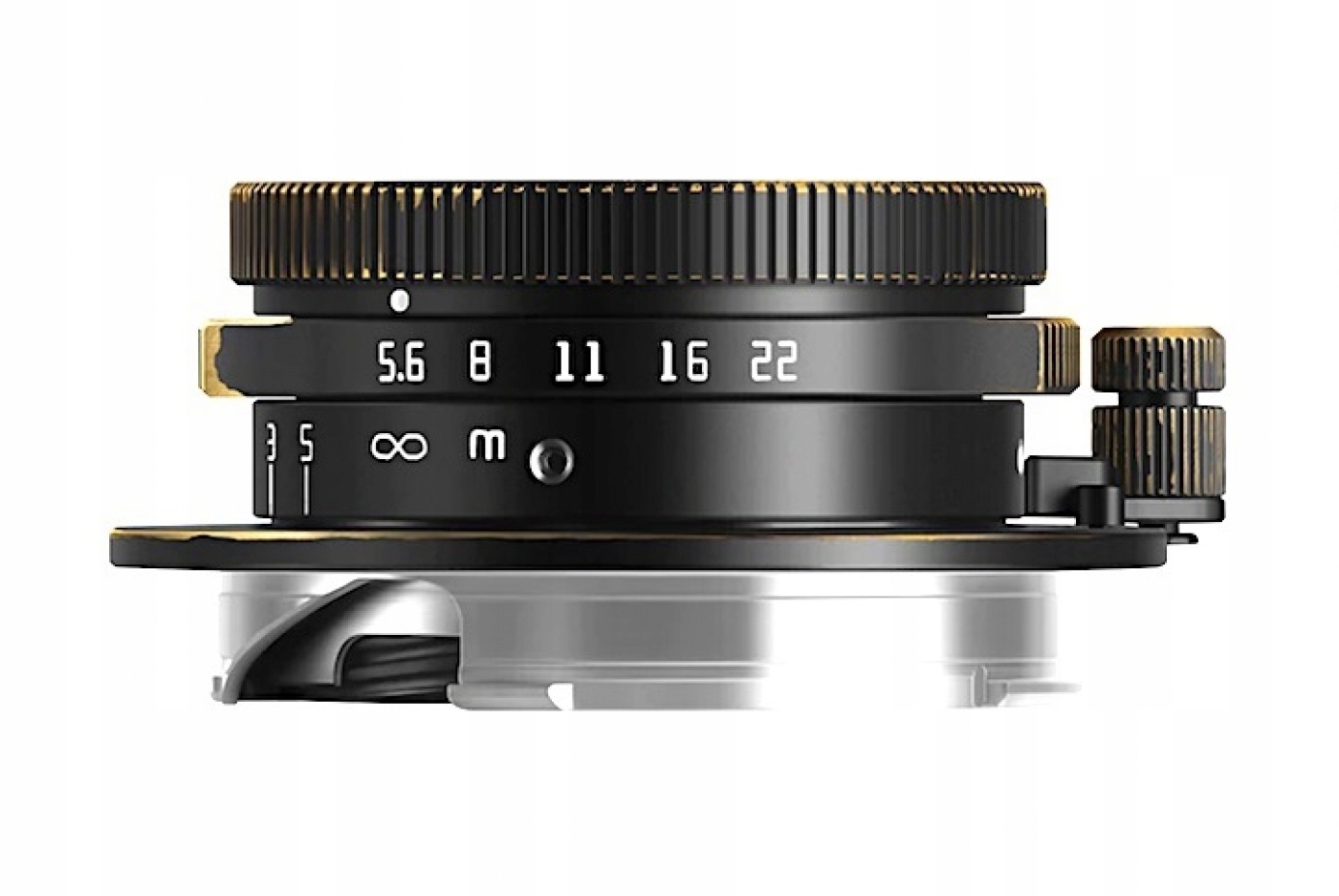 TTArtisan 28mm F5.6 Leica M mosazně černý