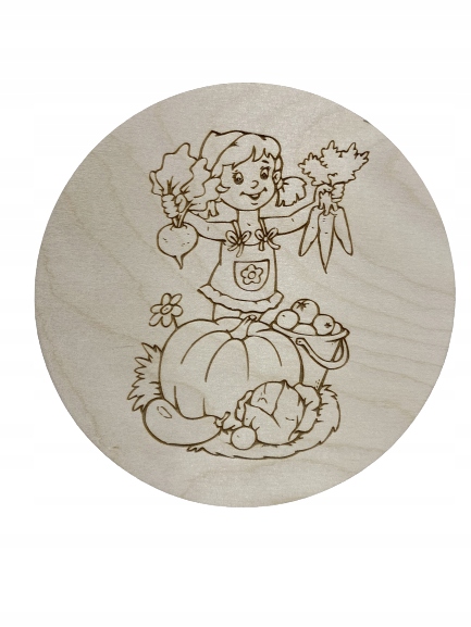 Deska do krojenia dla dziecka Hałys Grawer