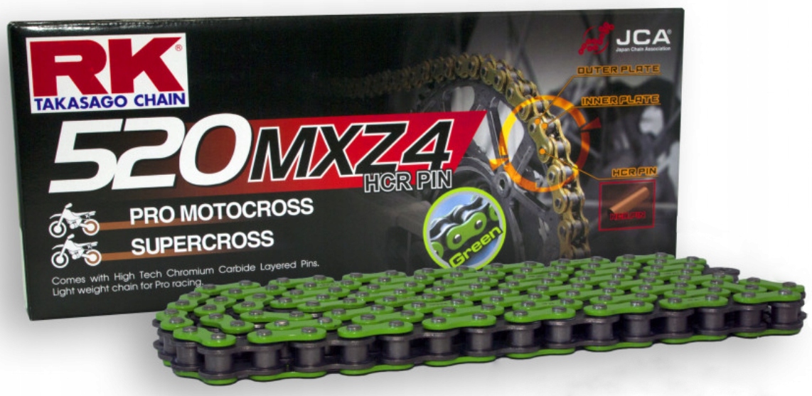 Řetězová sada Rk Honda Crf 230 F 03-09 Nová