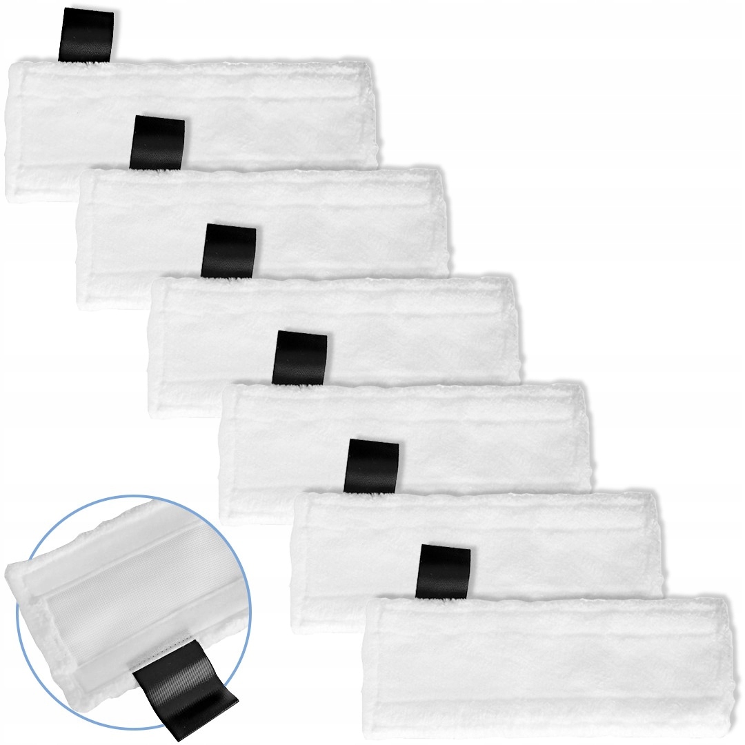 6x WKŁAD DO KARCHER SC1 SC2 SC3 SC4 SC5 SI4 EASYFIX - MOP NAKŁADKA ŚCIERKA